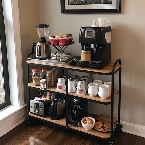 21 Best coffee bar ideas for kitchen counter Business Coffee Station Ideas, Coffee Station Ideas Office, Coffee Bar Ideas Office, Juice Counter, Bar Ideas For Kitchen, Coffee Station Table, Simple Coffee Bar, Snack Center, Coffee Bar Ideas Kitchen