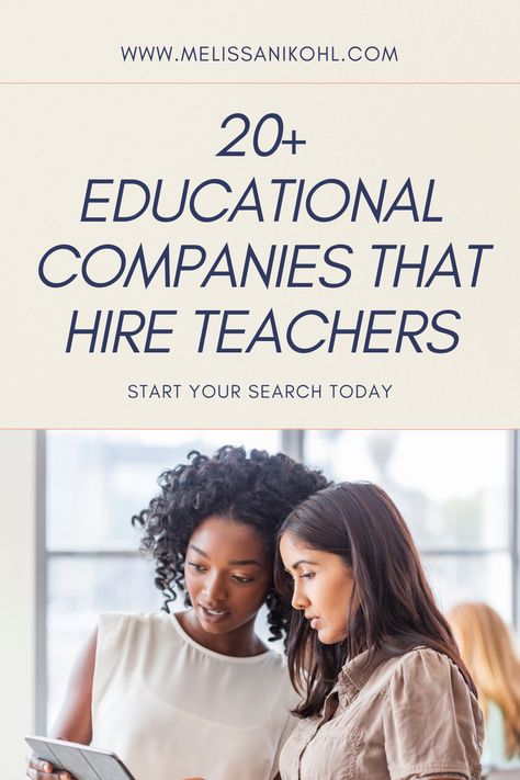 Are you a teacher looking to change your career? Check out these companies that have jobs for teachers. Alternative Jobs For Teachers, Career Change For Teachers, Jobs For Former Teachers, Teacher Career, Educational Quotes, Writing Curriculum, Job Seeking, Tech Job, Technology Hacks