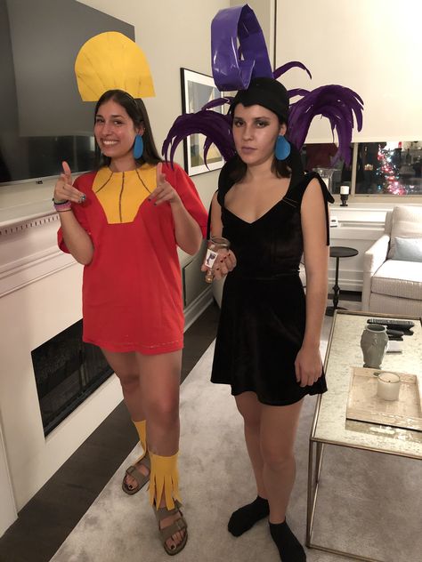 The Emperors New Groove Costume, Emperor Kuzco Costume, Kuzco Halloween Costume, Yzma Emperors New Groove Costume, The Emperor's New Groove Costume, Disney Emperors New Groove, Kuzco And Yzma Costume, Emperors New Groove Halloween Costume, Izma Costume Diy