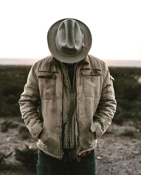 stetsonusa:“Shop:... Ootd Elegant, Felt Cowboy Hats, Rugged Men, Cowboy Outfits, Mens Fashion Rugged, Rugged Style, Classy Fashion, Men Street, Pocket Jacket