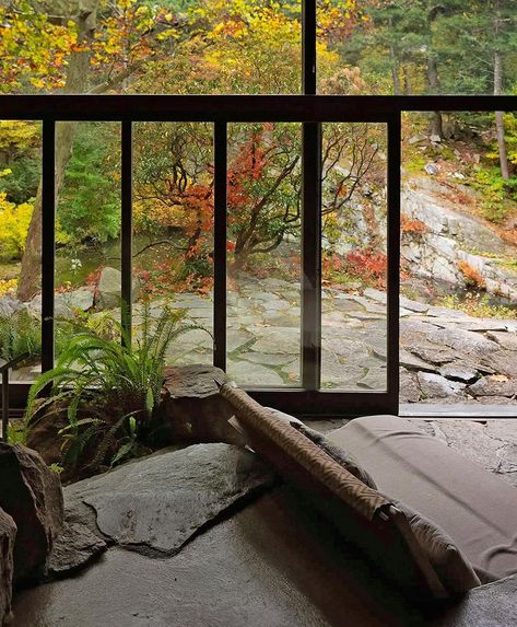 Located in New York’s Hudson Highlands is Manitoga - the home and studio of noted American industrial designers Mary & Russel Wright. Also… | Instagram Manitoga Russel Wright, Rock Quarry, To Build A Home, Build A Home, Russel Wright, Space Architecture, School Project, Mountain House, Design Center