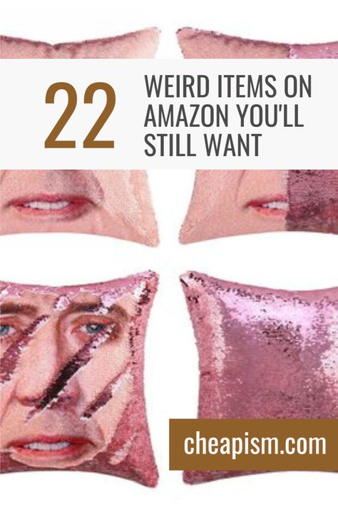 There are plenty of useless products on Amazon you should never buy but also quite a few strange ones you might be surprised to discover you need in your life. From hilarious novelty products for pranking coworkers to wacky but actually useful gadgets, we tracked down the weirdest items sold on Amazon that you're liable to actually want. #amazon #amazonfinds #giftguides #giftideas #christmas #weirdgifts #gaggifts #funnypresents Cool Gifts On Amazon, Cursed Amazon Products, Weird Amazon Finds, Weird Gifts For Friends, Weird Gift Ideas, Gifts People Actually Want, Weird Things On Amazon, Girls Xmas Gifts, Useful Gadgets