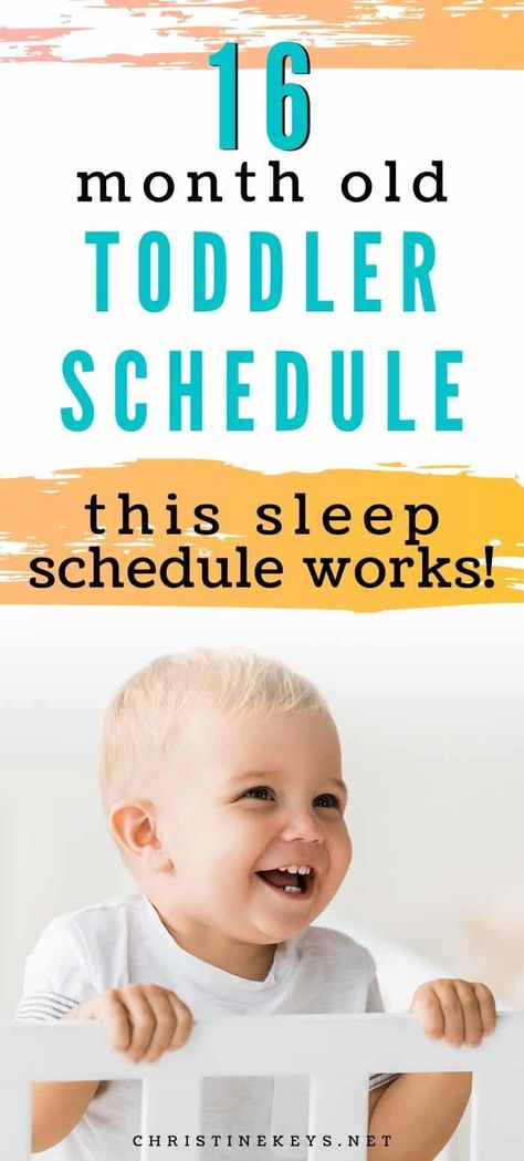 16 month old toddler schedule. This sleep schedule really works! Find the best routine for a 1 year old. Toddler Sleep Help, Best Routine, Toddler Routine, Newborn Sleep Schedule, Toddler Schedule, Baby Schedule, Baby Sleep Schedule, Fun Activities For Toddlers, Baby Nap