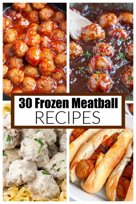 Dinner Recipe With Meatballs, Healthy Meal With Meatballs, Frozen Meatball Subs Easy, Frozen Meatball Sandwiches, Dinners To Make With Meatballs, Meatball Dinners Healthy, Recipes That Include Meatballs, Meatball Freezer Meal Make Ahead, Easy Meals With Meatballs