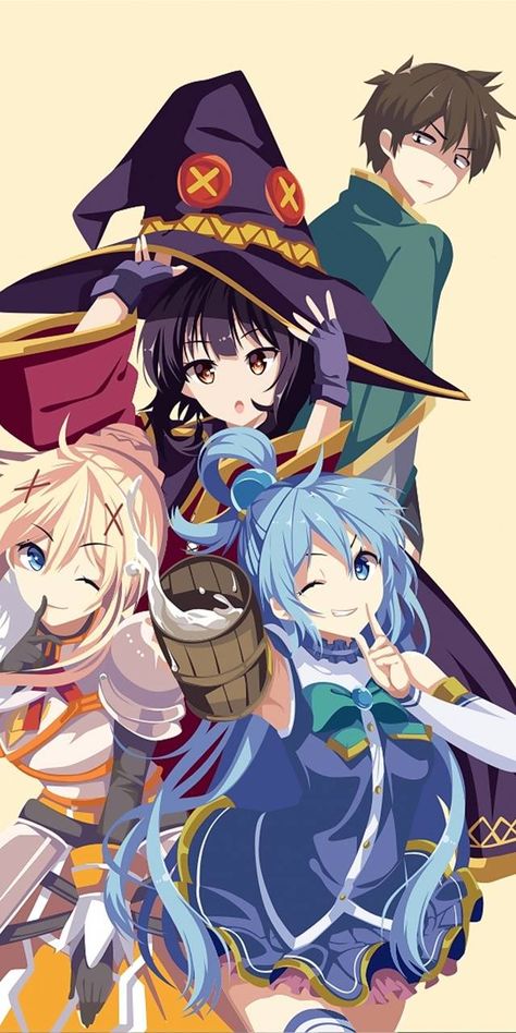 Kono Suba, Konosuba Wallpaper, Fan Art Anime, Anime Lindo, Popular Anime, 애니메이션 캐릭터, All Anime, Anime Kawaii, Karakter Anime