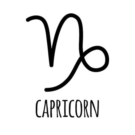 Vector hand drawn capricorn astrologic z... | Premium Vector #Freepik #vector #astrology #horoscope-background #astrology-logo #constellation Horoscope Background, Capricorn Logo, Astrology Logo, Background Astrology, Capricorn Symbol, Capricorn Star Sign, Capricorn Sign, Vector Hand, Iconic Photos