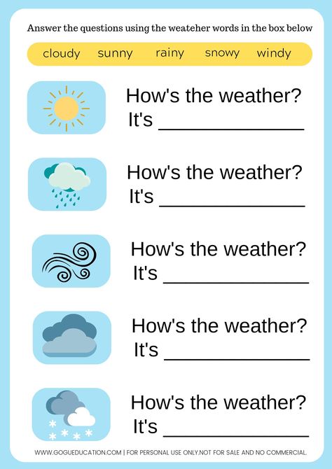 Weather Vocabulary Worksheets, Prep Class Worksheets English, Weather Worksheets For Grade 1, English Ukg Worksheet, English Worksheets For Lkg, Weather Worksheets Preschool, Weather Worksheets For Kindergarten, Weather Worksheets For Kids, English Learning Activities