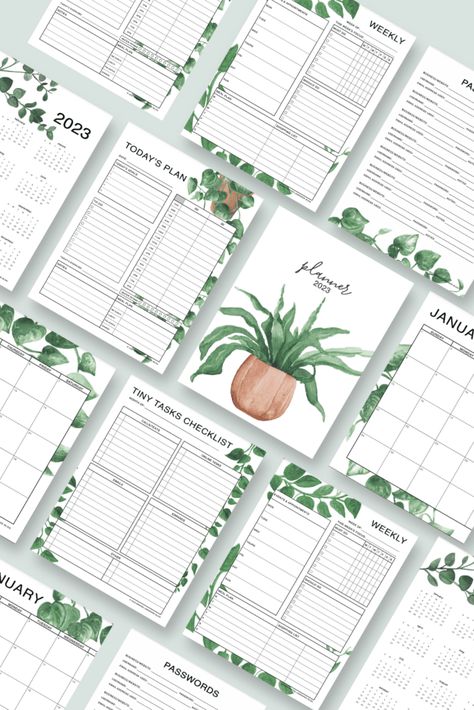 Organize your year! This free printable 2023 planner has 17 inspirational planning pages, including daily, weekly, and weekend pages. Free Printable Daily Planner Template 2023, Printable Agenda Pages Free, Free Weekly Printable Planner, Free Printable Planner Pages 2023, A5 Daily Planner Printable Free, Free Planers, Daily Planner Printables Free Student, Daily Journal Layout Free Printables, Free Planner Templates 2024