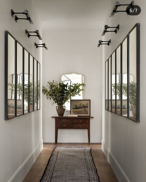 Studio Mcgee Hallway, The Mcgee Home, Mcgee Home, Entrance Way, Stunning Interior Design, Kitchen Cabinet Colors, Studio Mcgee, Open Space, Room Inspiration