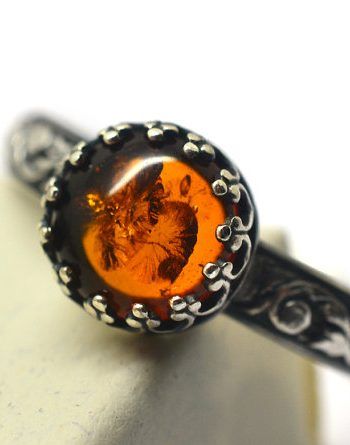 Amber Ring Engagement, Amber Engagement Ring, Amber Rings, Delicate Fine Jewelry, Handmade Engagement Ring, Blue Diamond Engagement Ring, Ring Inspo, Handmade Engagement Rings, Rings Rings