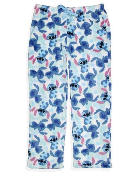 PRICES MAY VARY. 100% Polyester Imported Elastic closure Machine Wash THESE ARE OFFICIALLY LICENSED DISNEY STITCH SLEEPWEAR - Experience the magic of Disney with our Lilo and Stitch Plush Lounge Pants. Whether you love Lilo's adventurous spirit or Stitch's adorable mischief, these pajama pants are perfect for any Disney lover GREAT CHARACTER DESIGN - These light blue pants feature an all-over Stitch design that is fun and playful. These will be a favorite of any fan of this beloved alien. The el Stitch Pants Outfit, Lilo And Stitch Plush, Stitch Pajamas, Stitch Plush, Light Blue Pants, Pajama Bottoms Womens, Disney Lover, Disney Lilo, Disney Stitch