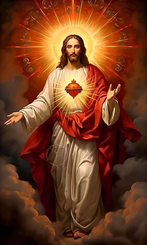 Real Image Of Jesus, Roman Catholic Art, Mother Mary Images, God Natt, Catholic Pictures, Jesus Christ Painting, Jesus Artwork, Jesus Christ Artwork, तितली वॉलपेपर