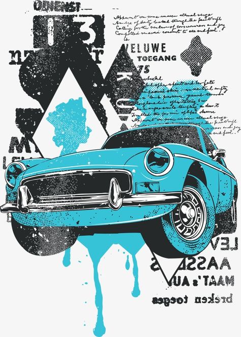 Graphic Tshirt Design Prints Vintage, Vintage Tshirt Design Graphics, Black And Purple Background, Vintage Tshirt Design, Carros Vintage, Motorcycle Illustration, Skull Wall Art, Car Prints, Creative T Shirt Design