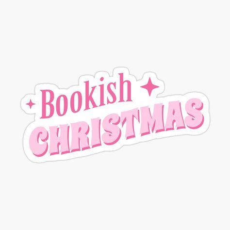 Get my art printed on awesome products. Support me at Redbubble #RBandME: https://www.redbubble.com/i/sticker/Bookish-christmas-book-girly-pink-girly-by-Myttong/165699366.EJUG5?asc=u Christmas Bookish Stickers, Christmas Book Stickers, Book Stickers Aesthetic, Girly Quotes Aesthetic, Pink Girly Quotes, Reader Stickers, Tumblr Sticker, Kindle Aesthetic, Bookish Christmas