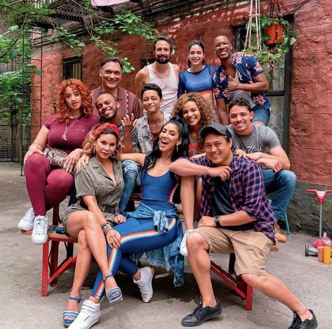 In The Heights Outfits, Vanessa In The Heights, Movie Diary, In The Heights Movie, Melissa Barrera, Hamilton Cast, Scream Cast, Stephanie Beatriz, Cast Photos