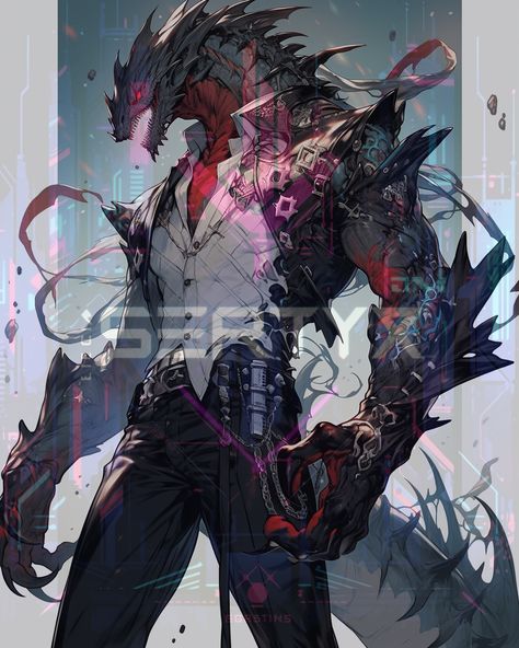 This is a image made by a AI of a anime man half-lizard Lizard Man Character Design, Lizard Woman, Lizard Spiderman, Lizard Person, Monster Transformation, Dragon Half, Lizard Man, Half Dragon, A Image