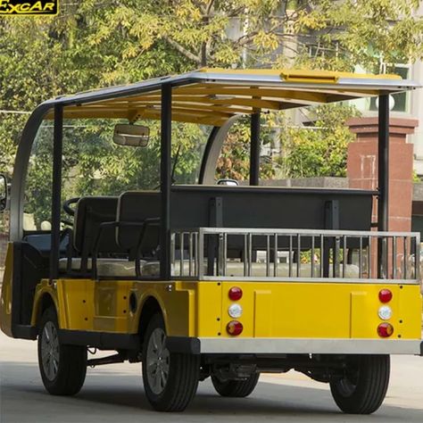 China Hot Sale 8 Seaters Electric Sightseeing Bus Yamaha Golf Carts, Shuttle Bus, Mud Trucks, Electric Golf Cart, Sightseeing Bus, Golf Car, Car For Sale, Wooden Bar, Amusement Park