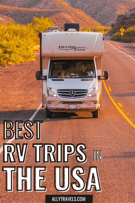 The U.S. has tons of options when it comes to destinations which are perfect for road trips, or even camping trips if you’re feeling really adventurous! Read on to find out all you need to know about the best RV trips to take in the United States. Rv Trips, Travel Destinations Photography, Travel Destinations Bucket Lists, Budget Travel Destinations, Budget Travel Tips, Mens Lifestyle, Rv Travel, Travel List, International Travel