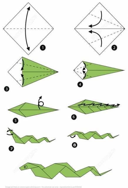 35+ Easy Origami for Kids with Instructions | momooze Origami Snake, Dragon Origami, Aktiviti Tadika, Origami Easy Step By Step, Origami For Kids, Easy Origami For Kids, Vika Papper, Origami Step By Step, Origami Ball