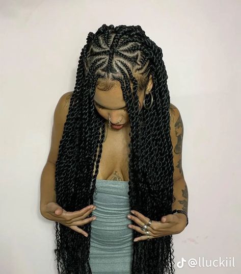 Bohemian Hair, Braided Hairstyles For Black Women Cornrows, Cute Braided Hairstyles, Box Braids Hairstyles For Black Women, Braided Hairstyles For Teens, Braided Cornrow Hairstyles, Braids Hairstyles Pictures, Quick Braided Hairstyles, Cute Box Braids Hairstyles