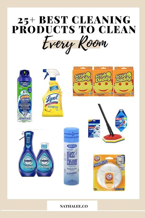 Are you stumped on getting the best and right cleaning products to clean your home? Whether it's for everyday use or for a thorough deep clean to sparkle every inch of your home, here are all of the products and tools you need to do it! Read more! The Best Cleaning Products, Clean Household Products, House Cleaning Materials, Deep Cleaning House Supplies, Deep Cleaning Products, Cleaning Must Haves Products, Top Cleaning Products, How To Disinfect Your House, Best Household Cleaning Products