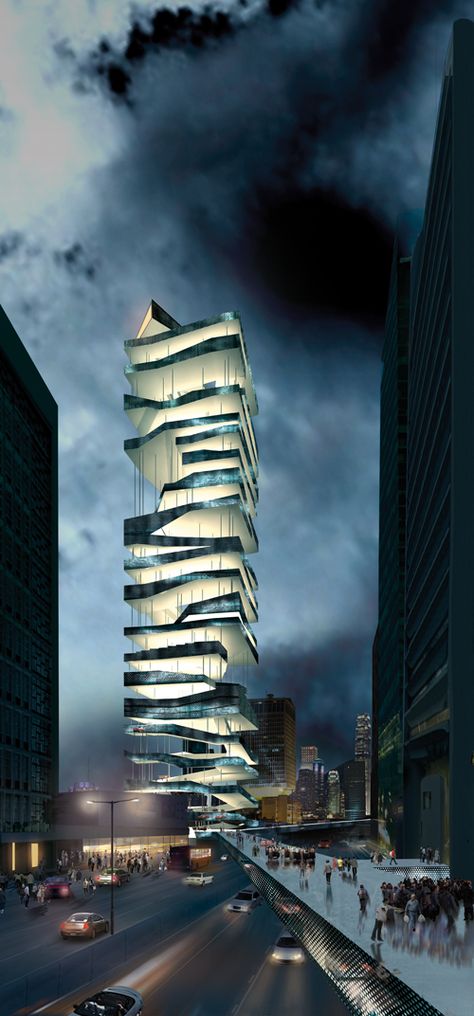 زها حديد, Architecture Cool, Modern Structure, Architecture Unique, Futuristic Building, Architectural Rendering, Unusual Buildings, Interesting Buildings, Amazing Buildings