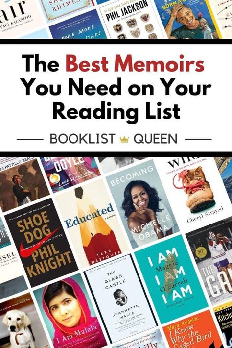 Good Biographies To Read, Must Read Memoirs, Memoir Books To Read, Biography Books To Read, Best Biography Books, Best Autobiographies To Read, Best Biographies To Read, Best Memoirs To Read, Celebrity Memoirs