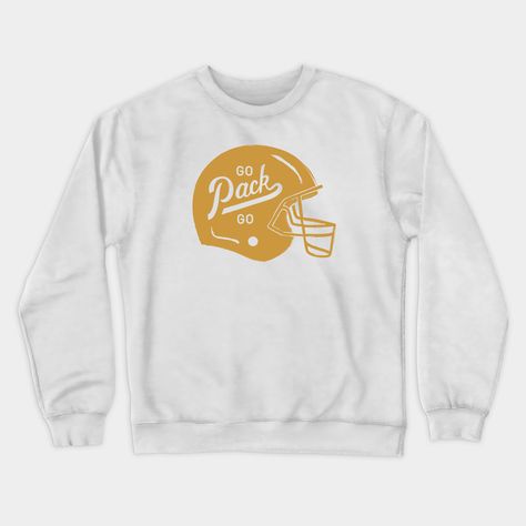 Teacher Crewneck, Packers Sweatshirt, Go Packers, Go Pack Go, White Outfit, Graphic Crewneck Sweatshirt, White Outfits, Sweatshirt Designs, Graphic Crewneck