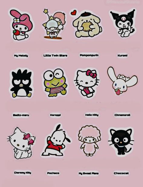 Sanrio Names, Joker Background, Hello Kitty Boy, Hello Kitty Widget, Hello Kitty And Her Friends, Charmmy Kitty, Beach Icon, Hello Kitty Characters, Hello Kitty Backgrounds