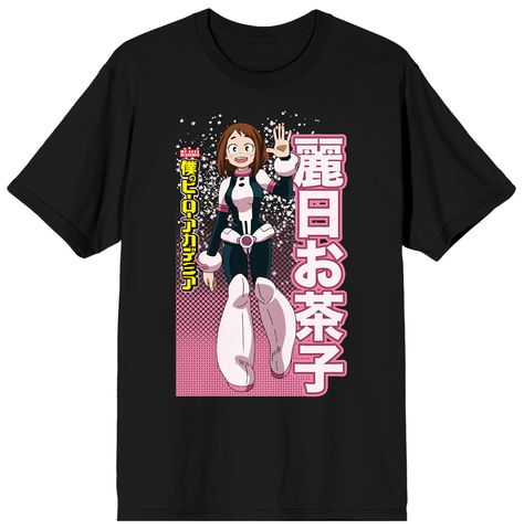 Mha Clothes, Mha Shirt, Mha Merch, Golden Girls Merchandise, My Hero Academia Shirt, Indie Alt, Emo Clothes, Ochaco Uraraka, Mha Stuff