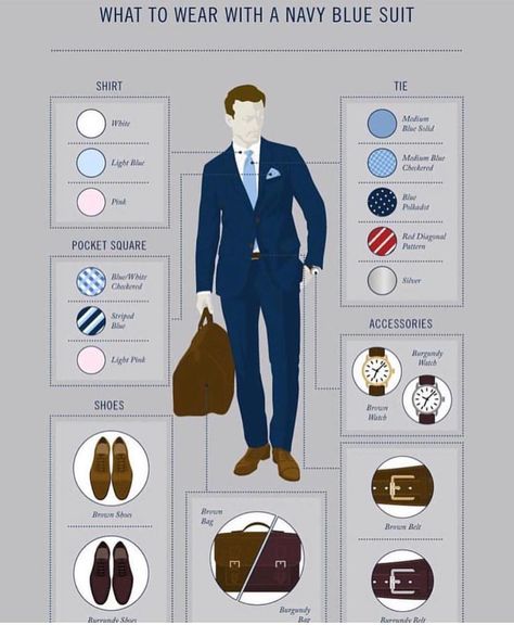 MEN'S FASHION on Instagram: “How to rock a navy suit and what to wear with it ! - - Follow us for more @mensfashio.n - Shop lates ties and bow ties, link in our bio” Blue Suit Tie, Navy Blue Suit Men, Pink Pocket Square, Stil Masculin, Suit Combinations, Blue Suit Men, Suits Men Business, Navy Blue Suit, Navy Suit