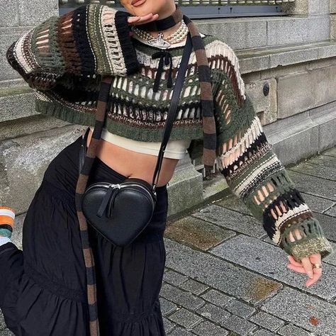 "Colorful Crochets Top Patterns"
https://youtu.be/mK6kv66_Irw?si=NZM8xqTAnvXJrf9B Oversized Sweater Grunge, Dark Academia Sweater, Harajuku Grunge, Cutout Shorts, Crop Pullover, Pull Oversize, Cropped Knit Sweater, Crochet Shrug, Cropped Pullover