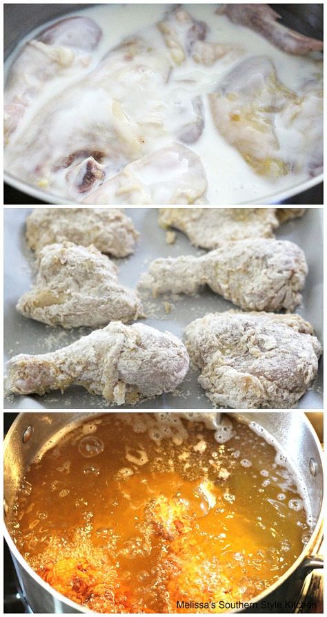 Southern Buttermilk Fried Chicken, Best Fried Chicken Recipe, Fried Chicken Batter, Fried Chicken Recipe Southern, Chicken Batter, Making Fried Chicken, Homemade Coleslaw, Chicken Breast Recipes Easy, Buttermilk Fried Chicken