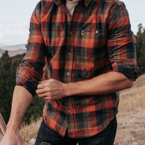 Men's Super Soft Flannel Shirt - Bozeman | Buffalo Jackson Tumblr, Lumberjack Aesthetic, Flannel Aesthetic, Chloe Liese, Bergman Brothers, Ropa Semi Formal, Lane Kim, Buffalo Jackson, Lumberjack Style