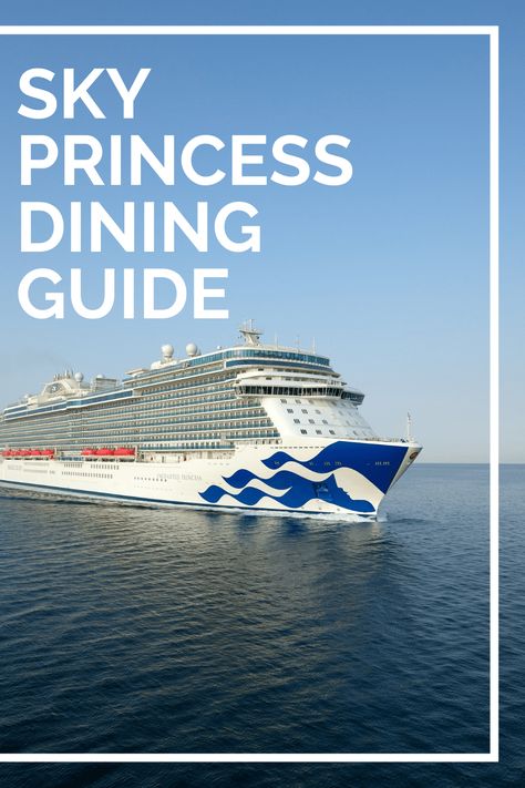 Sky Princess Cruise Ship, Princess Cruises Caribbean, Sky Princess, Cruise Hacks, Grilling Menu, Cruise 2023, Princess Cruise Ships, Dining Menu, Princess Cruise