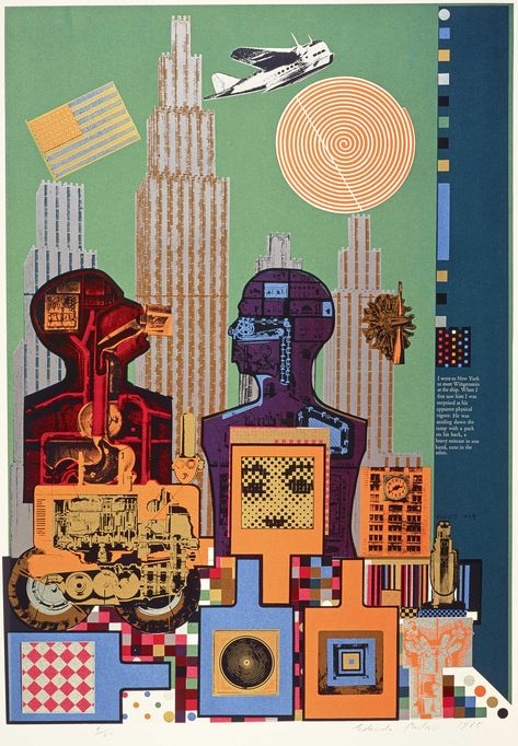 As Is When, 1964-1965 (Series of 12) - Eduardo Paolozzi Eduardo Paolozzi, Richard Hamilton, James Rosenquist, Mass Culture, Gallery Of Modern Art, Pop Art Movement, Cover Image, National Portrait Gallery, Pop Artist