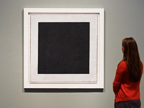 Monochrome Painting, Kazimir Malevich, Painting People, Big Art, Square Photos, Tate Modern, Modern Artists, Russian Art, Black Square