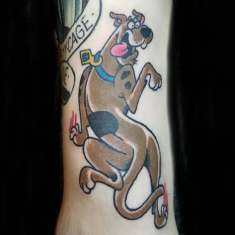 Scooby Doo Scooby, Scooby Doo Tattoo, Culture Tattoos, Ink Inspiration, Butterfly Tattoos, Badass Tattoos, 80s Cartoons, Dope Tattoos, Body Modifications