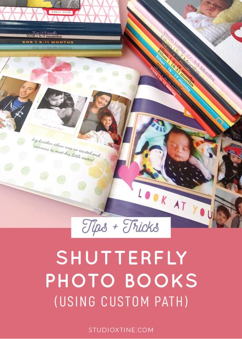 Easy 5-step method to creating beautiful photo books using Shutterfly’s Custom Path Organize Pictures, Heirloom Photos, Photo Organization Storage, Shutterfly Photo Book, Organizing Photos, Make A Photo Book, Photobook Ideas, Digital Photo Organization, Photo Organizing