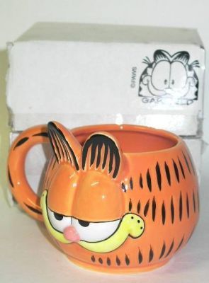 Fat Orange Cat, Garfield Pictures, Garfield Images, Walpapers Cute, 3d Ceramic, Piskel Art, Garfield Cat, Cute Cups, Cool Mugs