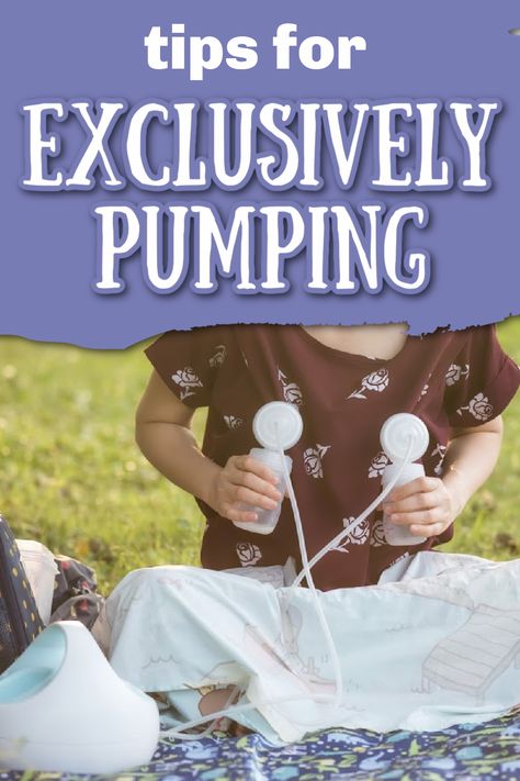 Tips for Exclusively Pumping | woman pumping with a Spectra breast pump sitting outside Exclusively Pumping Schedule, Blocked Milk Duct, Exclusive Pumping, Storing Breastmilk, Pumping Tips, Hands Free Pumping Bra, Boost Milk Supply, Pumping Schedule, Hands Free Pumping