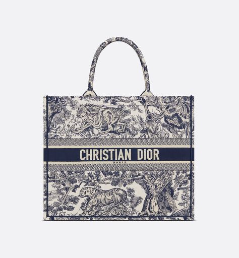 Dior book tote