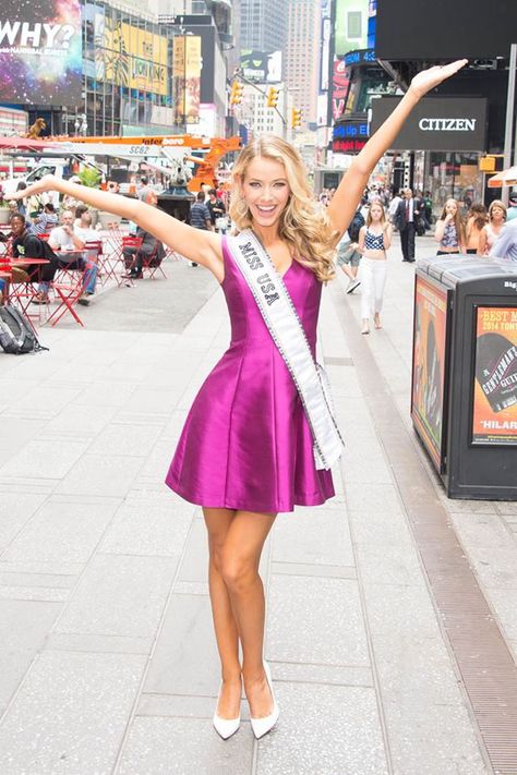 Olivia Jordan Miss USA 25 From Oklahoma Media Tour All Rights Reserved Olivia Jordan, Miss Pageant, Miss Usa, Sketchbook Drawings, White Heels, Fun Fashion, Beauty Pageant, Beauty Queens, Pic Ideas