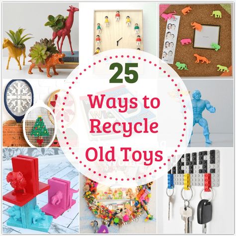 25 Creative Ways to Recycle Toys this Global Recycling Day Toy Upcycle Ideas, Upcycle Toys Diy Projects, Diy Old Toys, Repurpose Toys, Repurposed Toys, Global Recycling Day, Upcycled Toys, Upcycle Toys, Mini Folder