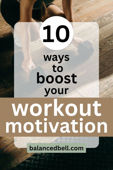 eeling unmotivated to work out? Discover these 10 tips to reignite your fitness fire! From setting achievable goals to finding a workout buddy, these strategies will help you stay on track and crush your fitness goals. Click to read more and get inspired to move your body today! 💪 #WorkoutMotivation #FitnessTips #HealthyLiving #BalancedBell Work Out But, Workout Buddy, Achievable Goals, Finding Motivation, Accountability Partner, Buddy Workouts, Women's Fitness Motivation, Fitness Gifts, Group Fitness