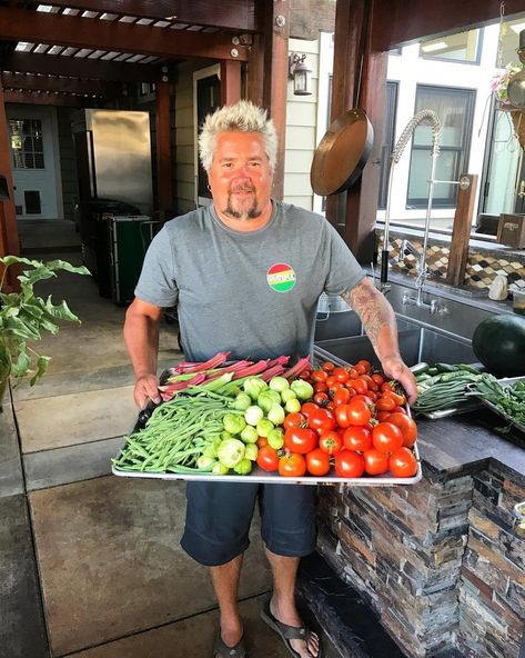 Inside Guy Fieri’s Ranch! Take a Tour of the TV Chef’s Santa Rosa Estate Guys Ranch Kitchen Recipes, Guys Ranch Kitchen, Guy Fieri Recipes, Sprawling Ranch, Celebrity Chef Recipes, Food Network Chefs, Ranch Kitchen, Pineapple Pizza, Ranch Recipe