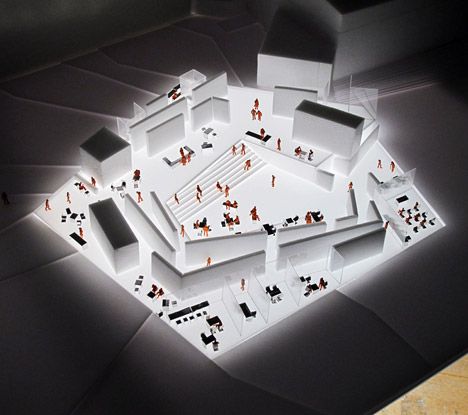 Arena Design, Mark Watson, Asma Kat, Museum Exhibition Design, مركز ثقافي, Sou Fujimoto, Autocad Blocks, Arch Model, Japanese Architect