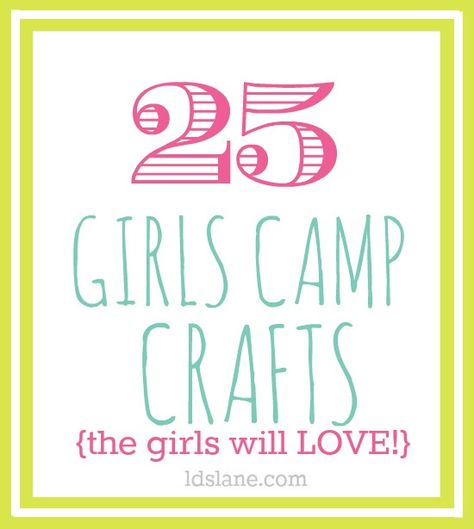 Craft Ideas For Women, Camp Craft Ideas, Girls Camp Activities, Lds Crafts, Daisy Ideas, Lds Girls Camp, Girls Camp Crafts, Ivy Girl, American Heritage Girls