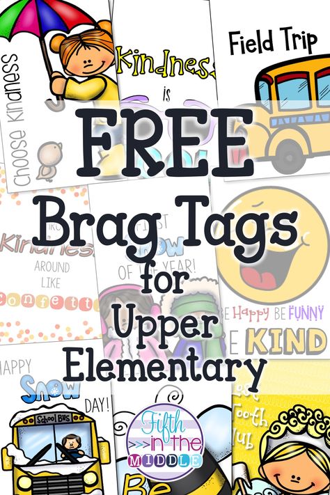 Free brag tags for upper elementary students! Free Classroom Rewards, Brag Tags Free, Classroom Management Elementary, Behavior Rewards, Brag Tags, Elementary Teaching, High School Classroom, Classroom Inspiration, Teaching Elementary