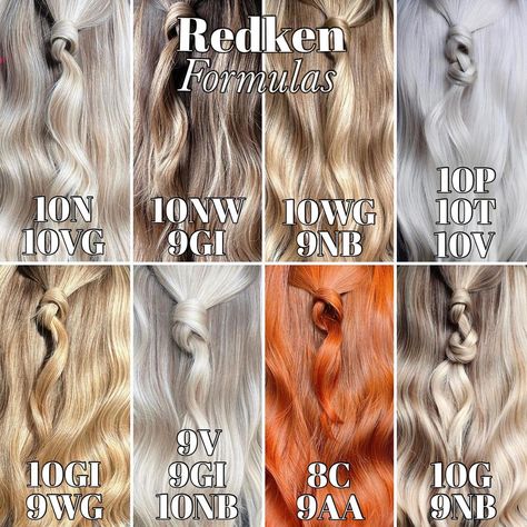 Toning Bleached Hair, Hair Stylist Tips, Blonde Toner, Redken Hair Color, Icy Blonde Hair, Redken Hair Products, Colored Hair Tips, Hair Toner, Redken Shades